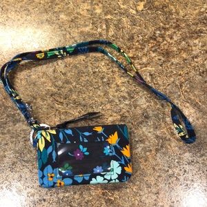 Vera Bradley Floral ID case and Lanyard
